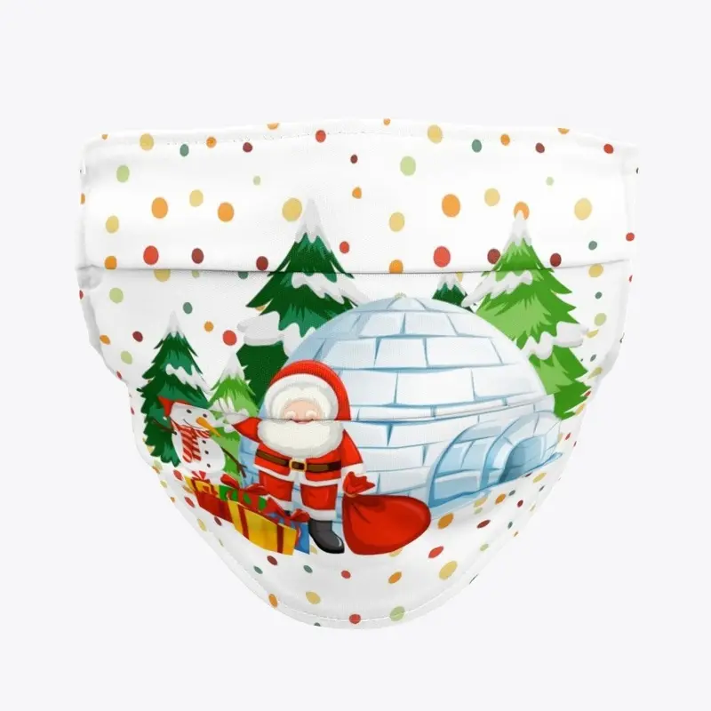 Santa igloo colour pop