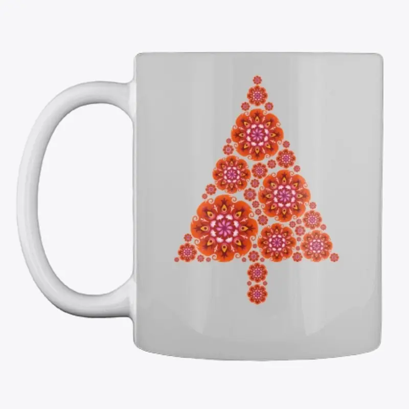 mandala christmas tree